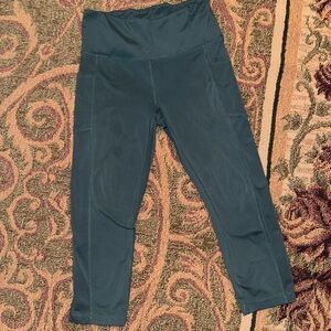 Yogalicious Blue Leggings Comfortable Stylish Bottoms